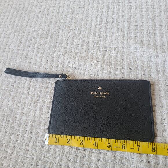 Kate Spade New York Black Leather Wristlet - Picture 5 of 7